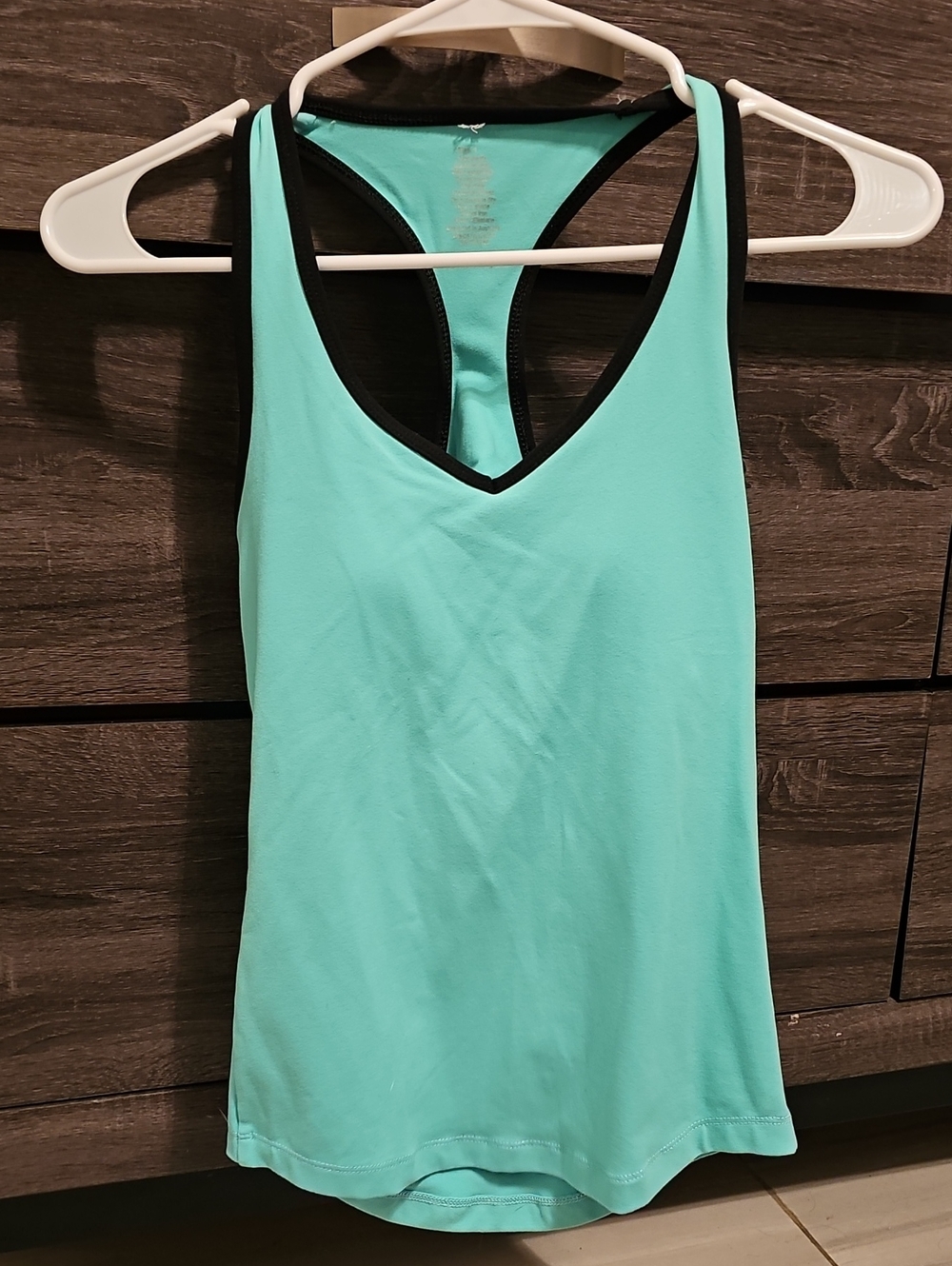 Racerback Open-Back Tank Top